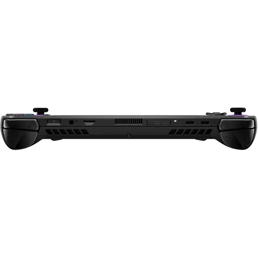 Vue latérale ASUS ROG Ally X noir design ergonomique