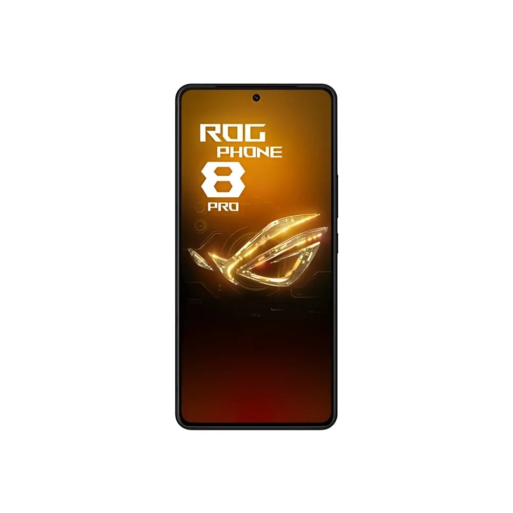 Vue avant du ASUS ROG Phone 8 Pro avec écran Full HD+ 6,78”