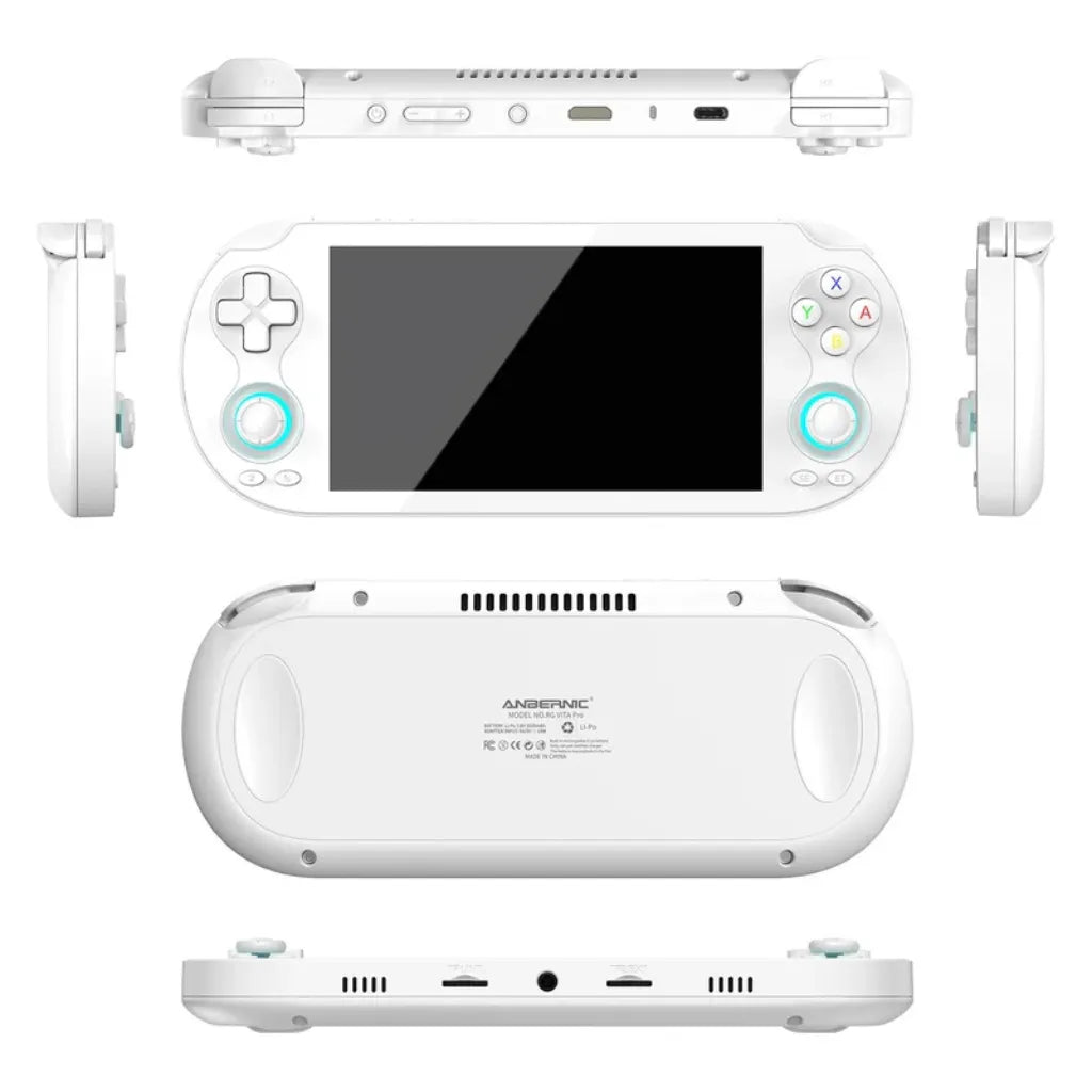 Anbernic RG VITA Console Portable Rétro - Écran IPS 5" HD, Android, Émulation PSP/PS1/N64, 128Go, Batterie 5000mAh
