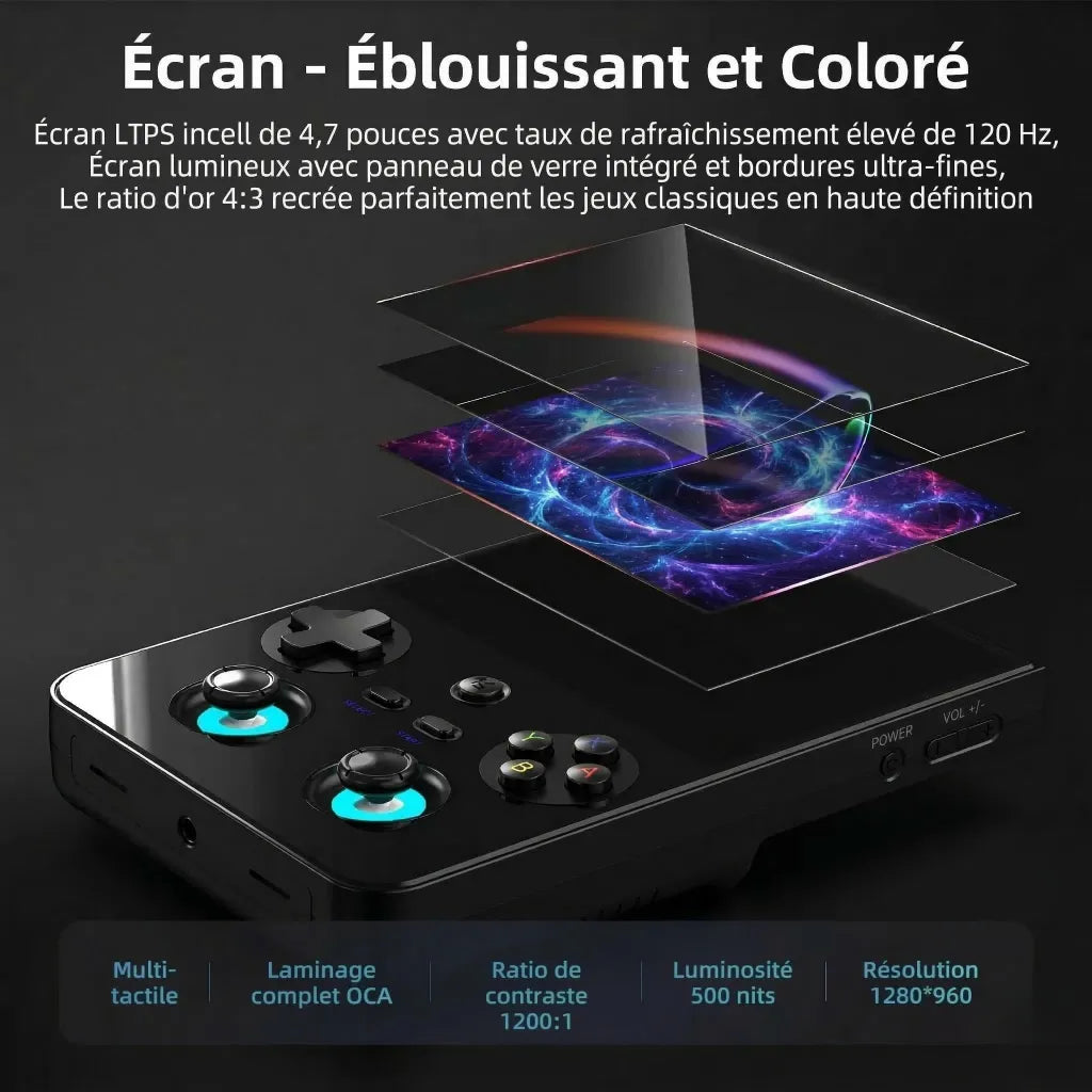 Anbernic RG 477V : La Console Rétro Verticale Ultime 4:3