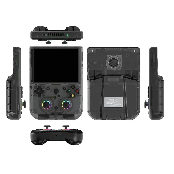 Conception ergonomique et connectivité avancée — Anbernic RG406V - Console de jeu portable Android 13 avec écran 4 pouces