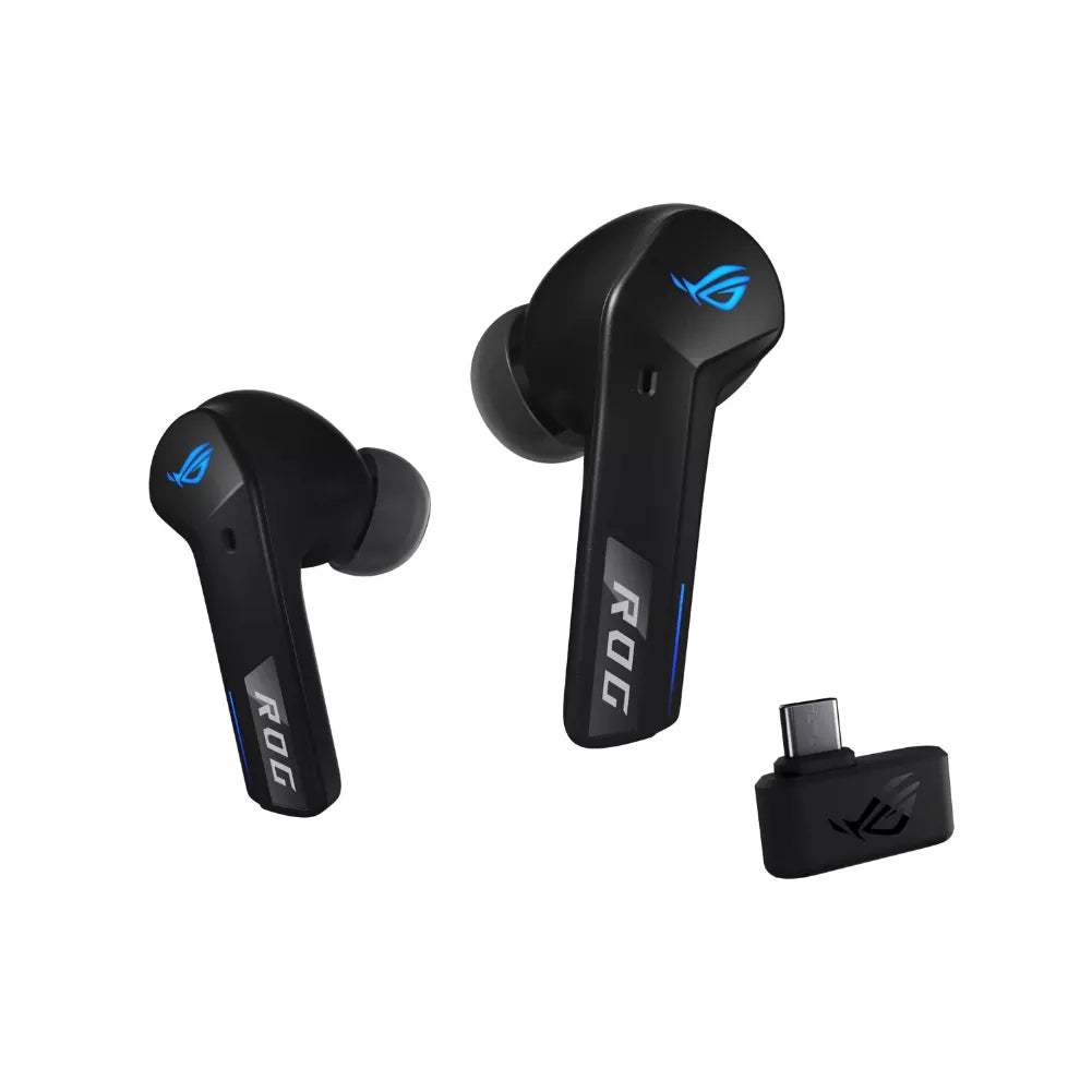 ROG Cetra TW SpeedNova – 2.4 GHz + Bluetooth, Hi-Res, écouteurs sans fil avec connectivité bimode.