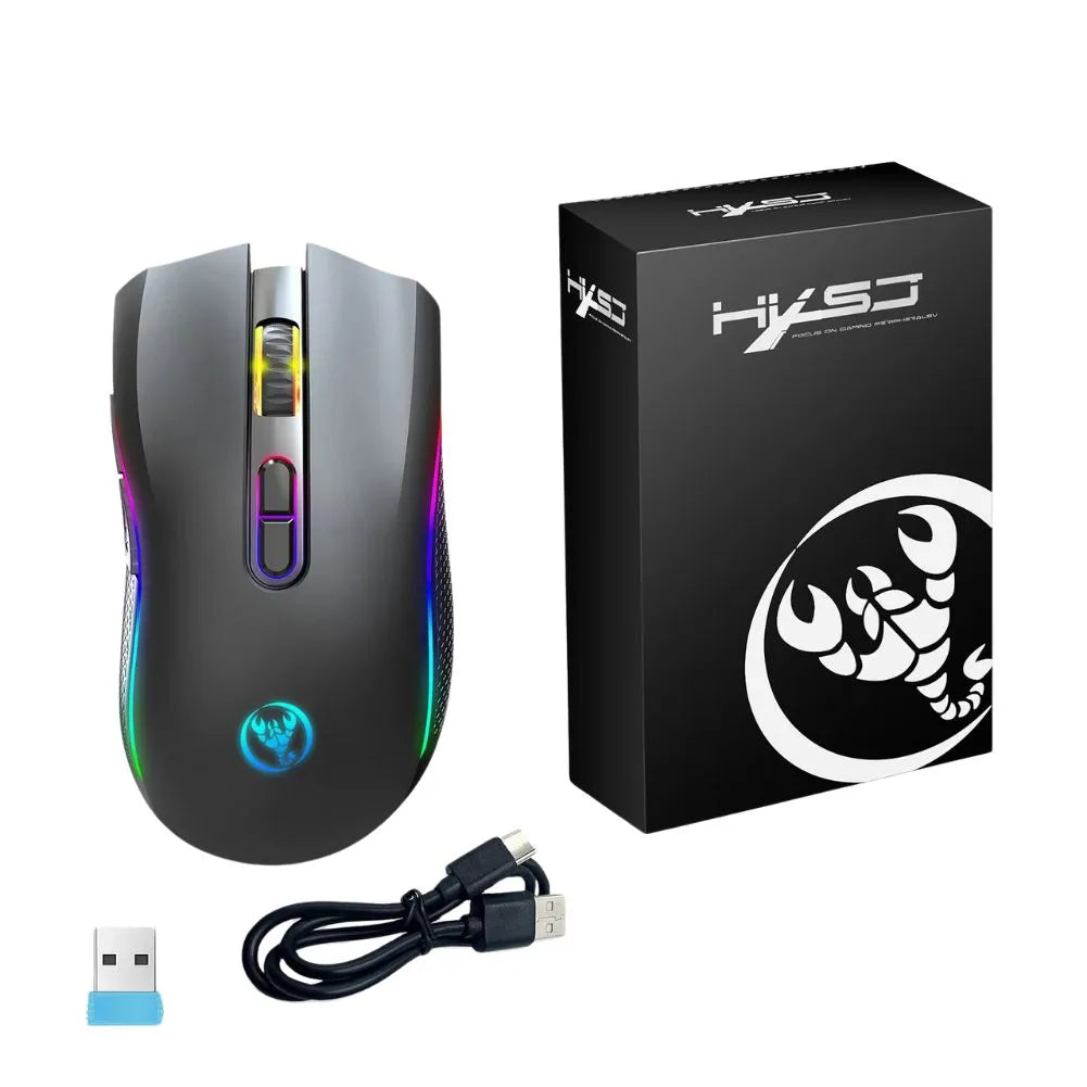 Boite Souris RGB Noir