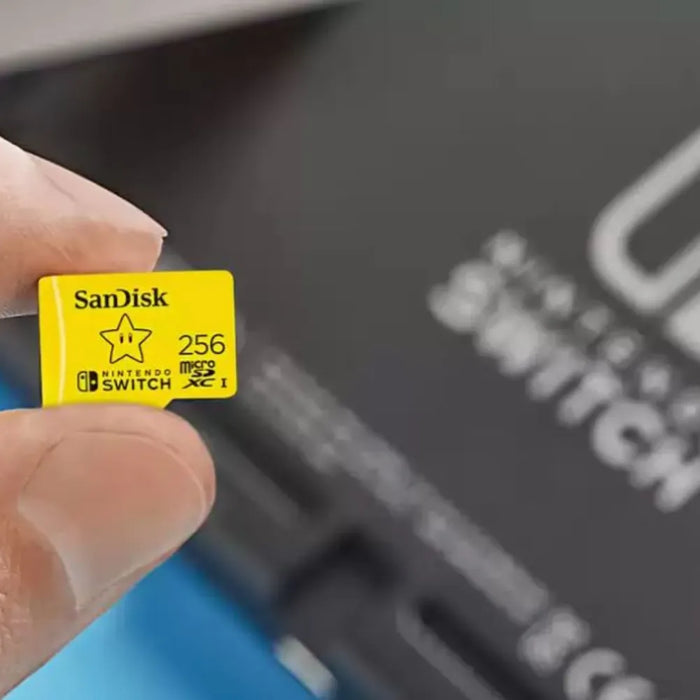 Which capacity to choose — Nintendo® licensed microSDXC cards for Nintendo Switch™