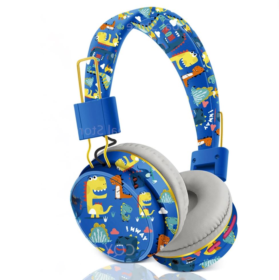 casque audio enfant avec des coussinets moelleux pour un confort optimal