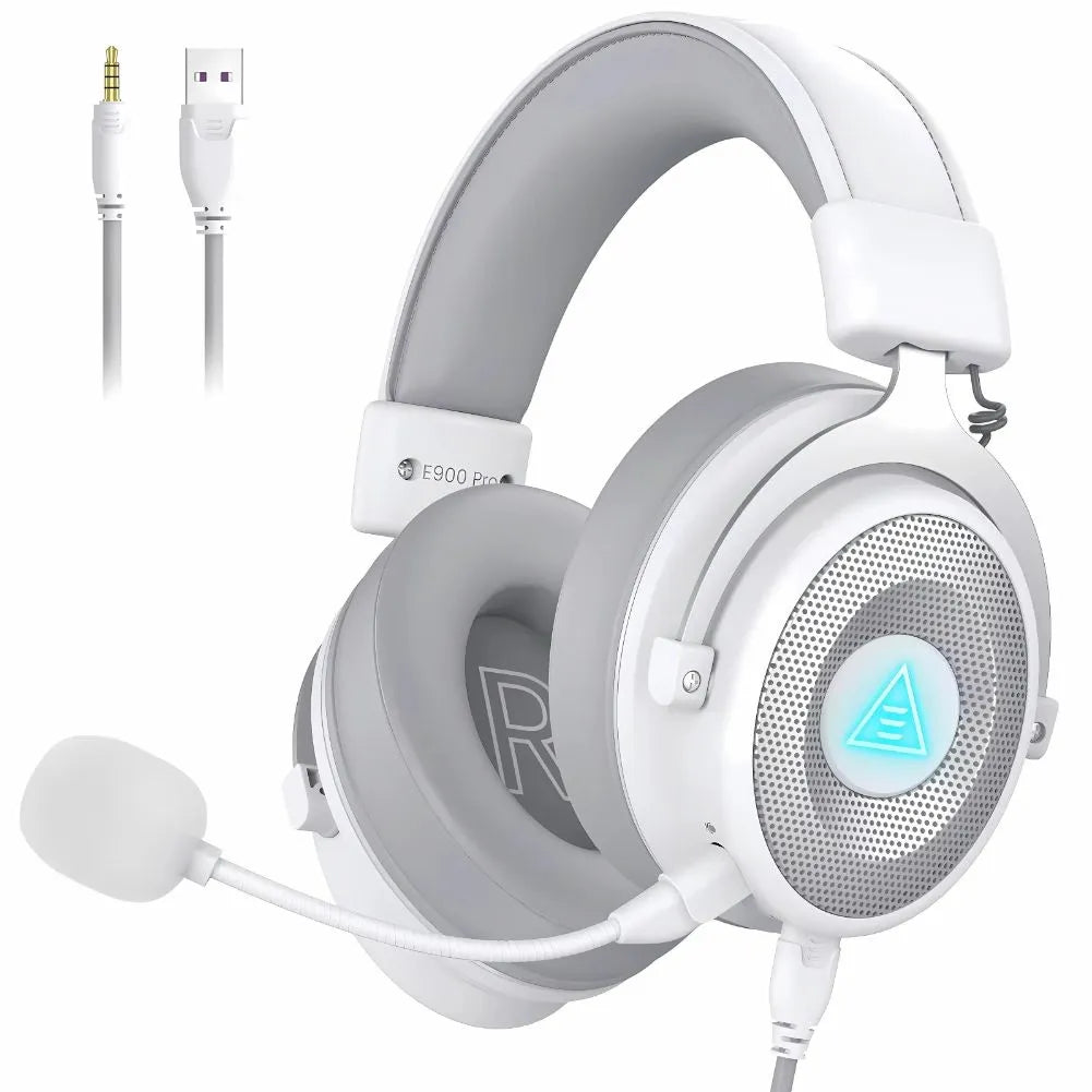 Casque Filaire Eksa  Blanc