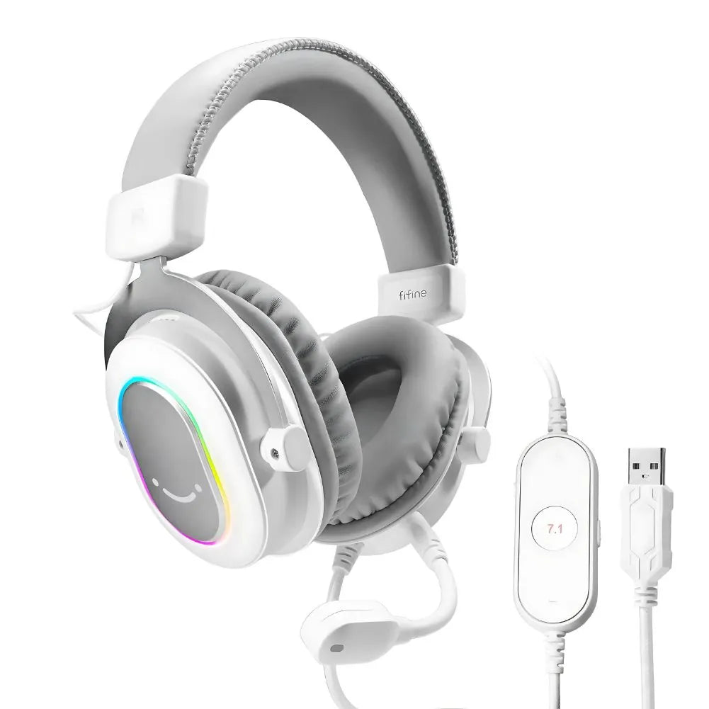 Casque Filaire Fifine H6 de couleurs Blanc