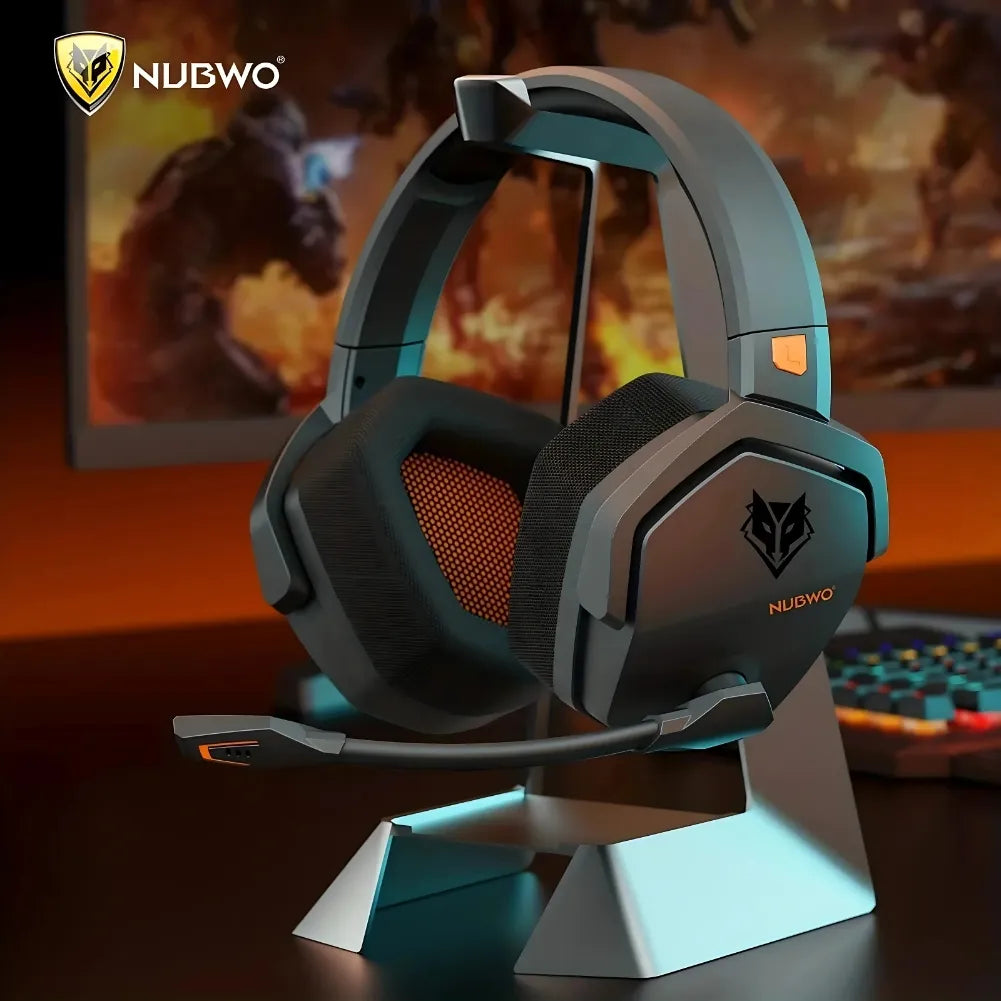 Finitions modernes et ergonomiques du casque NUBWO G06 Orange.