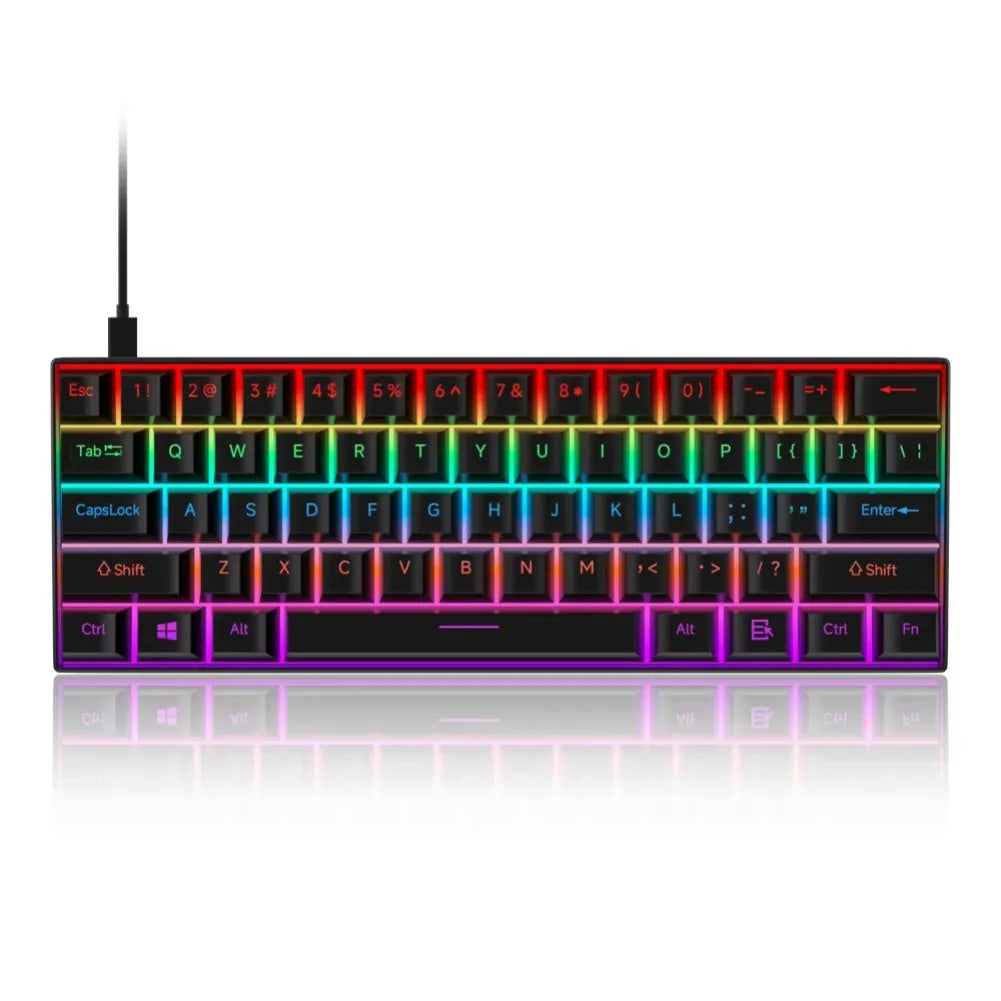 Clavier Mecanique RGB de couleur Noir