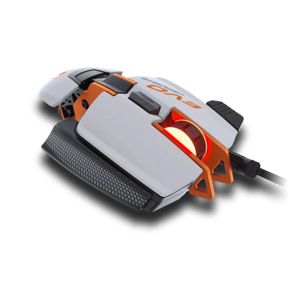 Molette RGB et châssis aluminium de la souris gamer Cougar