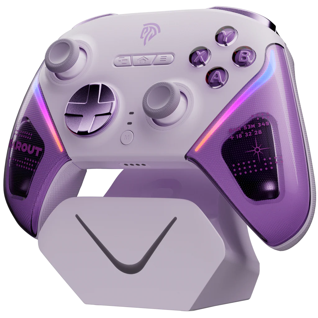 Manette EasySMX D10 Violet : TMR sticks, dock, 1000Hz