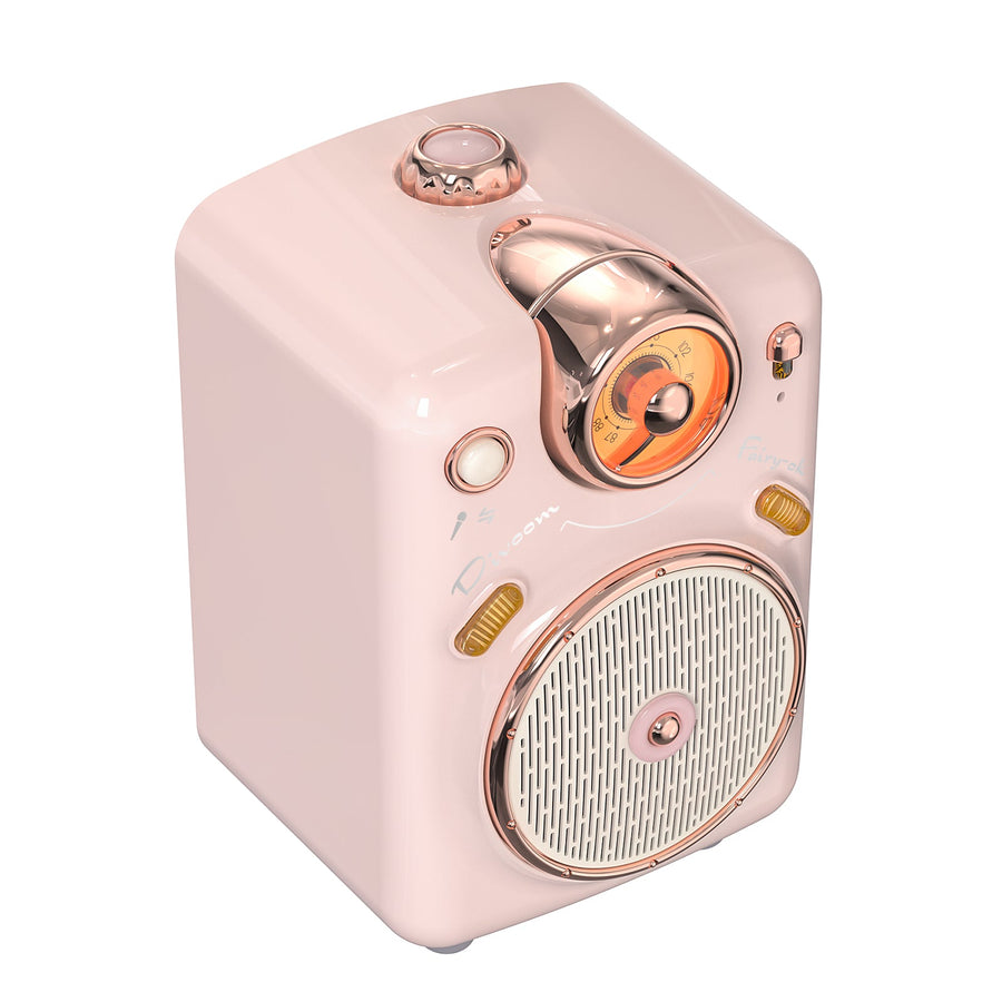 Divoom Fairy-OK rose vue de trois quarts