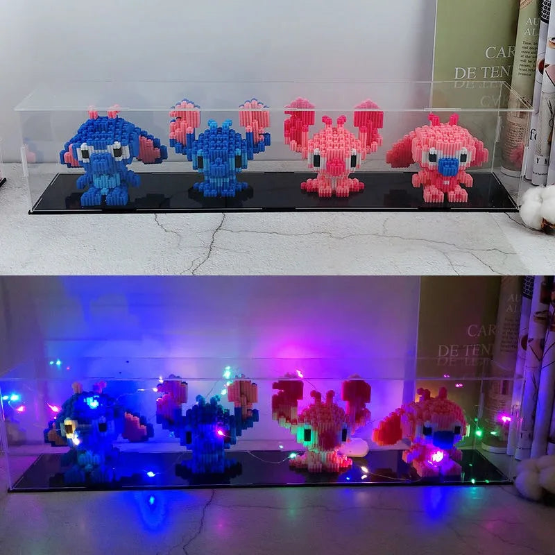 Vitrine en acrylique transparent à assembler pour figurines et objets de collection — visuel 18