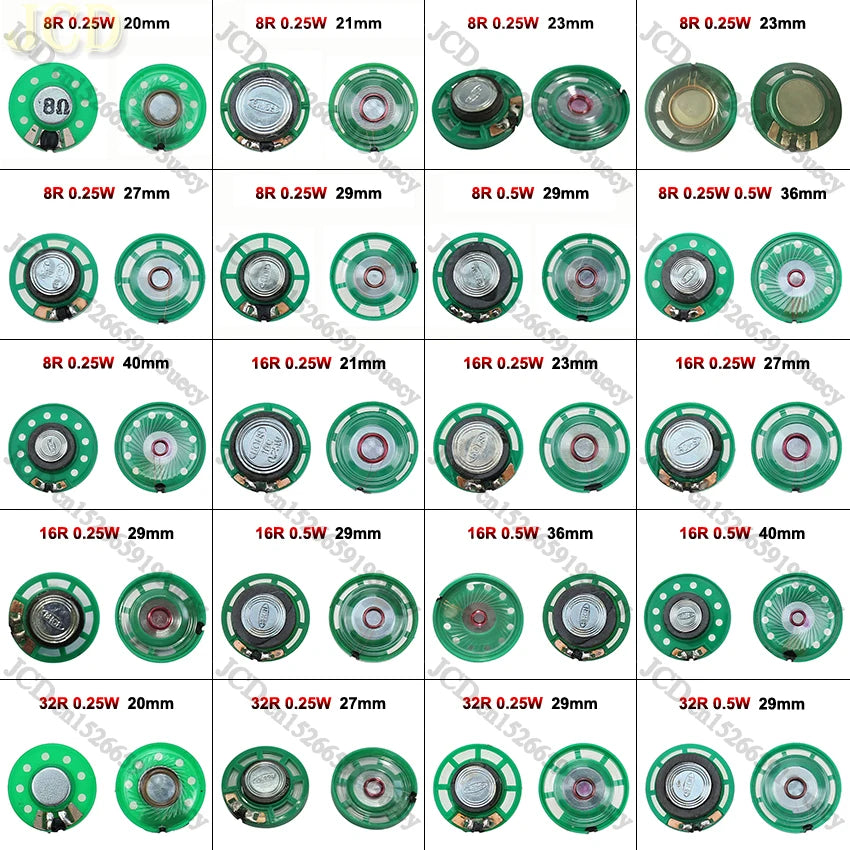 Haut-parleur rond de remplacement pour console rétro, vendu par lot de 2 — visuel 7