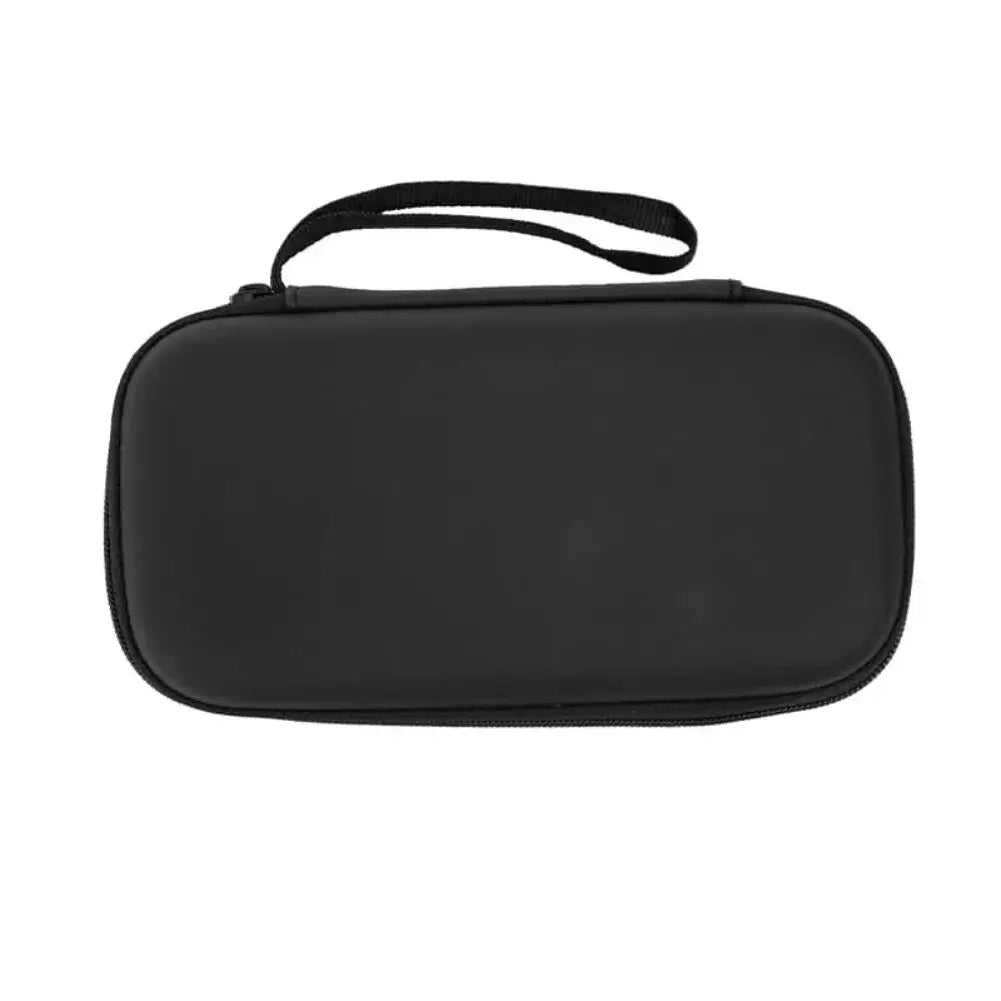 Housse Anbernic RG406H – Protection rigide & transport vue de dessus, couleur noire.