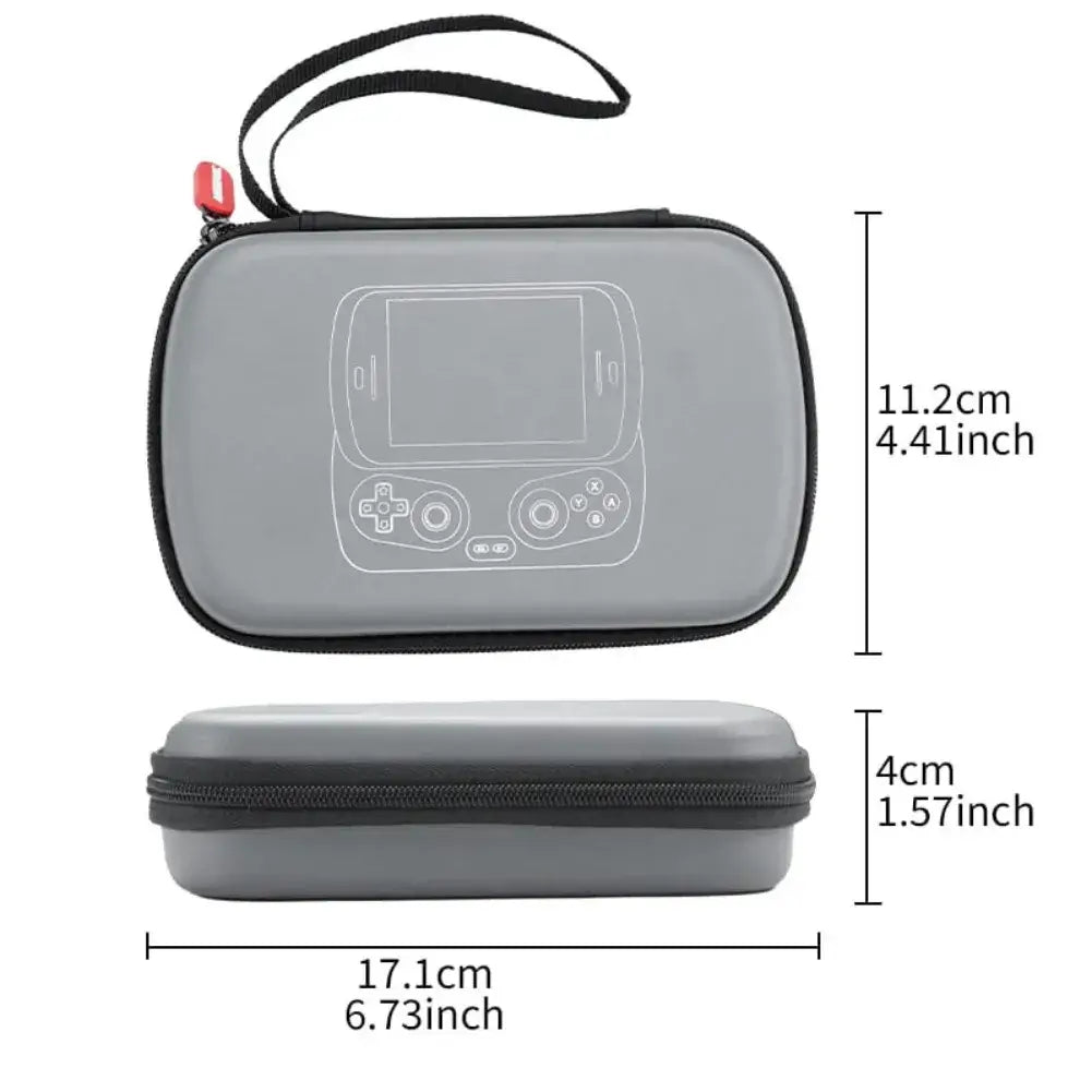 Housse Anbernic RG Slide – Protection rigide & stylée pour console, dimensions et design compact.