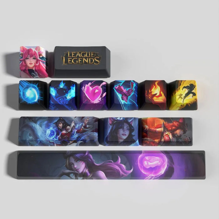 Ce que ce set d'Ahri ne fait pas — Keycaps Ahri League of Legends – profil OEM pensé pour les longues sessions