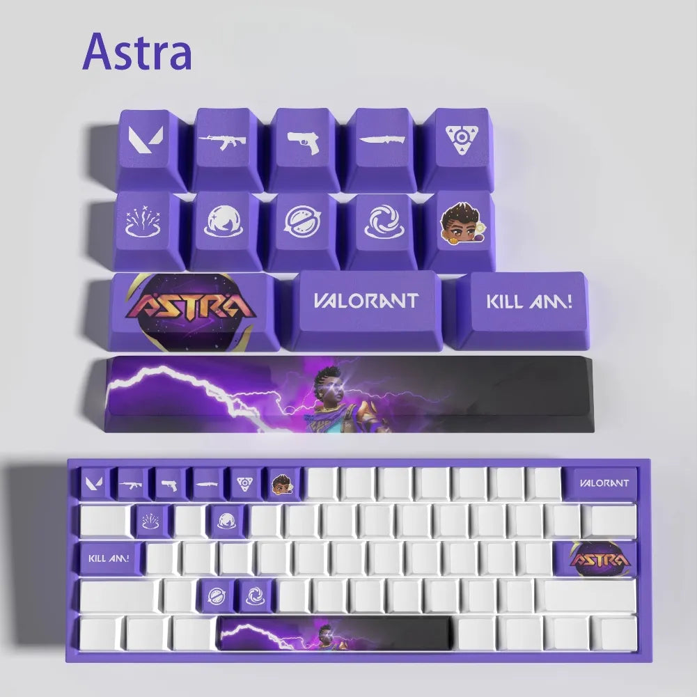 Keycaps Valorant Personnalisé ASTRA