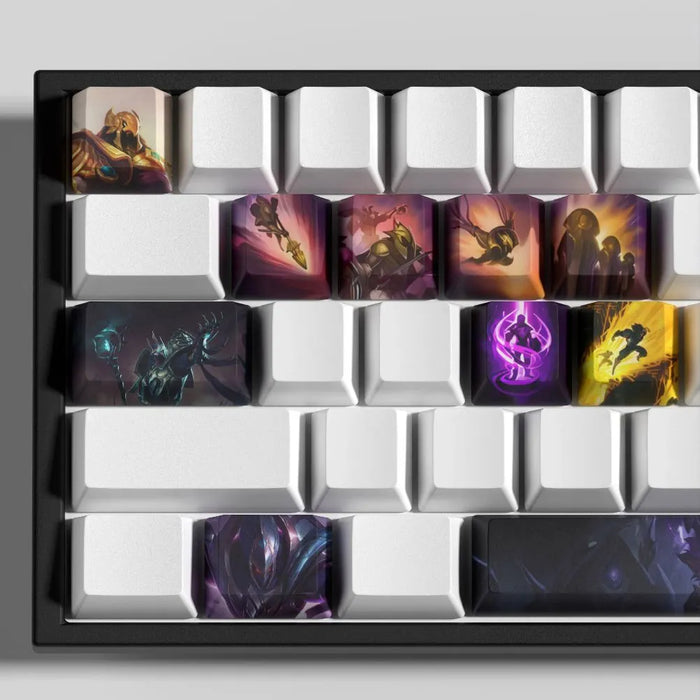 Shurima remonte des sables — Keycaps Azir League of Legends – où placer les 12 touches sur un clavier AZERTY