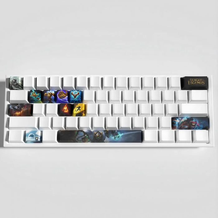 Une matière faite pour une frappe lourde — Keycaps Blitzcrank League of Legends – conçues pour encaisser une frappe lourde