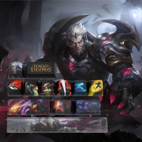 Keycaps Darius League of Legends – l'épaisseur du PBT et la sensation de solidité