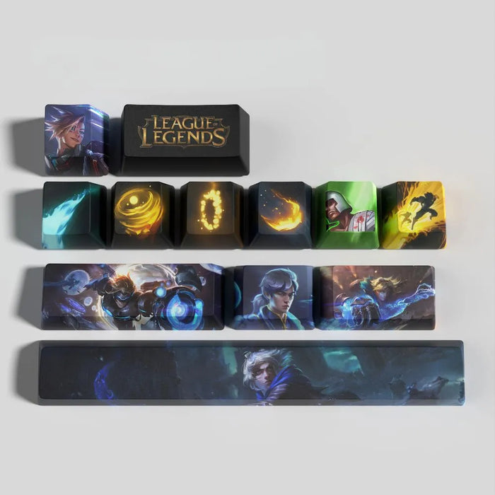 Ce que le pas à pas ne couvre pas — Keycaps Ezreal League of Legends – Montage pas à pas avec extracteur