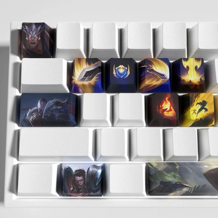 Garen, l'acier de Démacia — Keycaps Garen League of Legends – Le cadeau du joueur de LoL