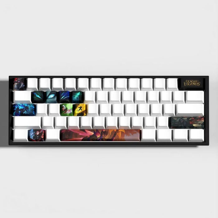 Douze touches, une zone de jeu — Keycaps Kalista League of Legends – ne changer que ZQSD et les touches d'action