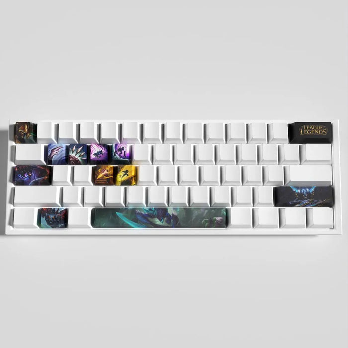 Le grain du PBT sous les doigts — Keycaps Khazix League of Legends – le grain PBT sous les doigts