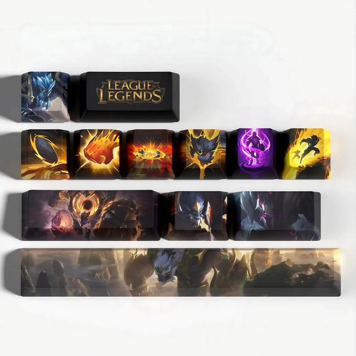 Ce que la pierre ne recouvre pas — Keycaps Malphite League of Legends – le set qui part en LAN