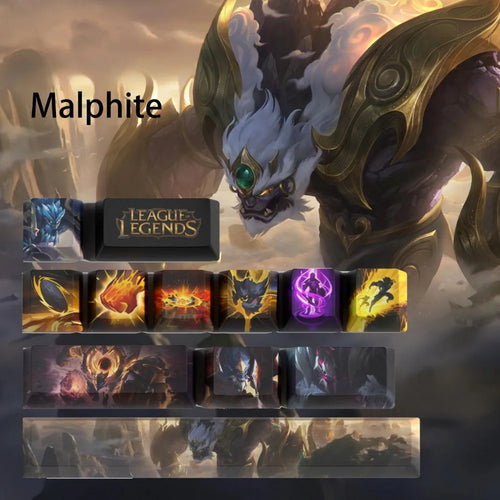Keycaps Malphite League of Legends – le set qui part en LAN