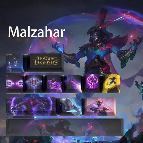 Keycaps Malzahar League of Legends – du jeu au bureau sans changer de clavier