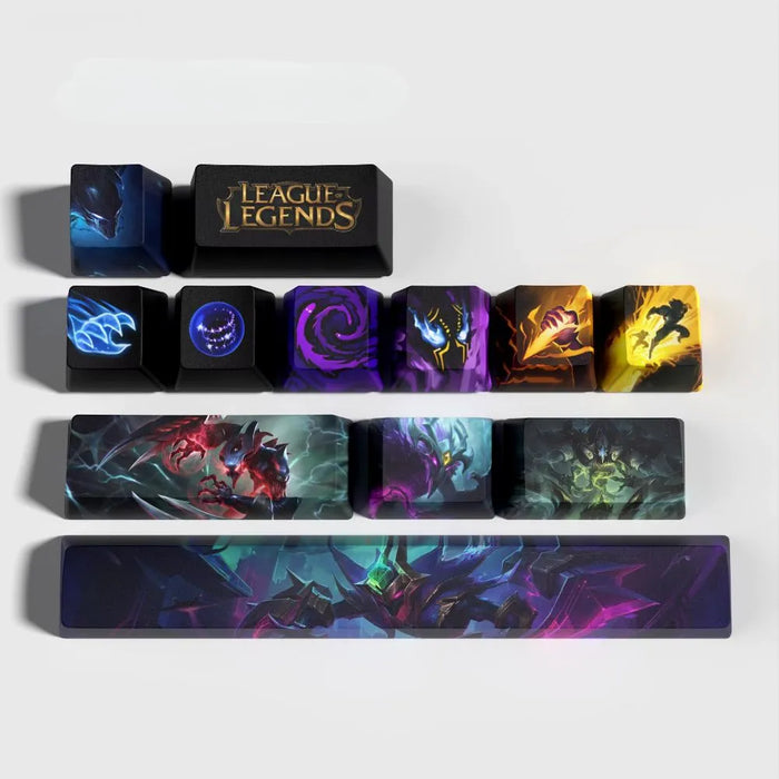 Noir ne veut pas dire invisible — Keycaps Nocturne League of Legends – le set noir pour setup sombre et stream