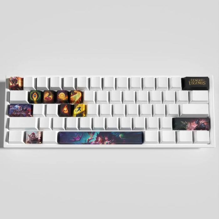 La sublimation à l'épreuve des détails fins — Keycaps Rakan League of Legends – monter la paire Rakan et Xayah