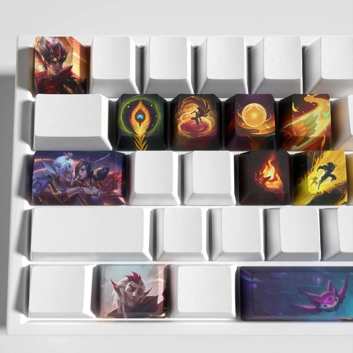 Rakan ne joue jamais seul — Keycaps Rakan League of Legends – monter la paire Rakan et Xayah