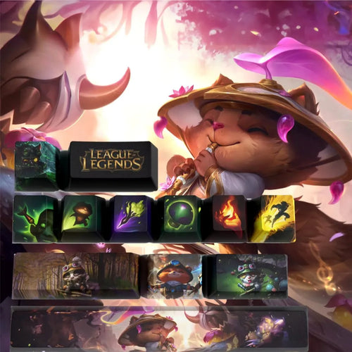 League of Legends Teemo Keycaps – Exceptional Style and Durability 