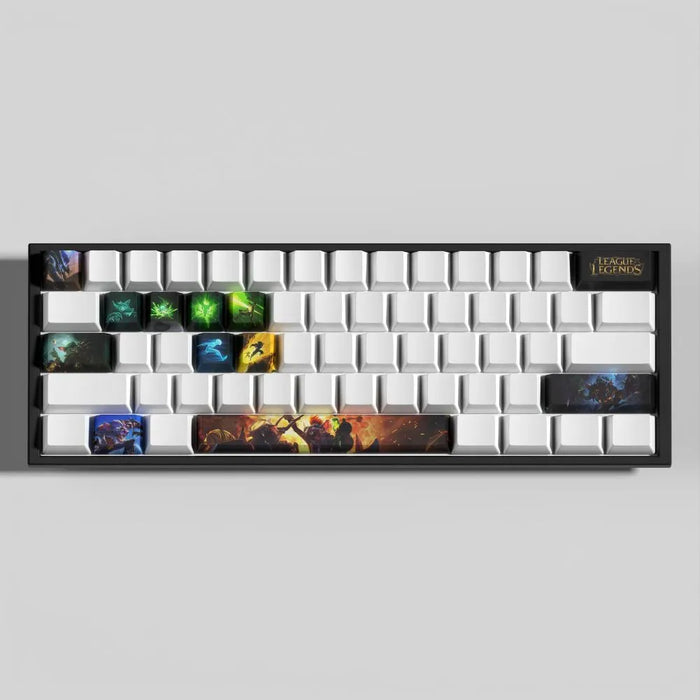 Ce que la surface devient après trois heures — Keycaps Twitch League of Legends – Tenir le rythme des sessions longues