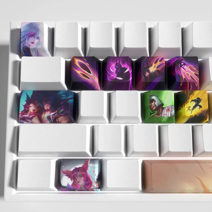 Xayah, des plumes qui coupent — Keycaps Xayah League of Legends – Composer la paire avec Rakan