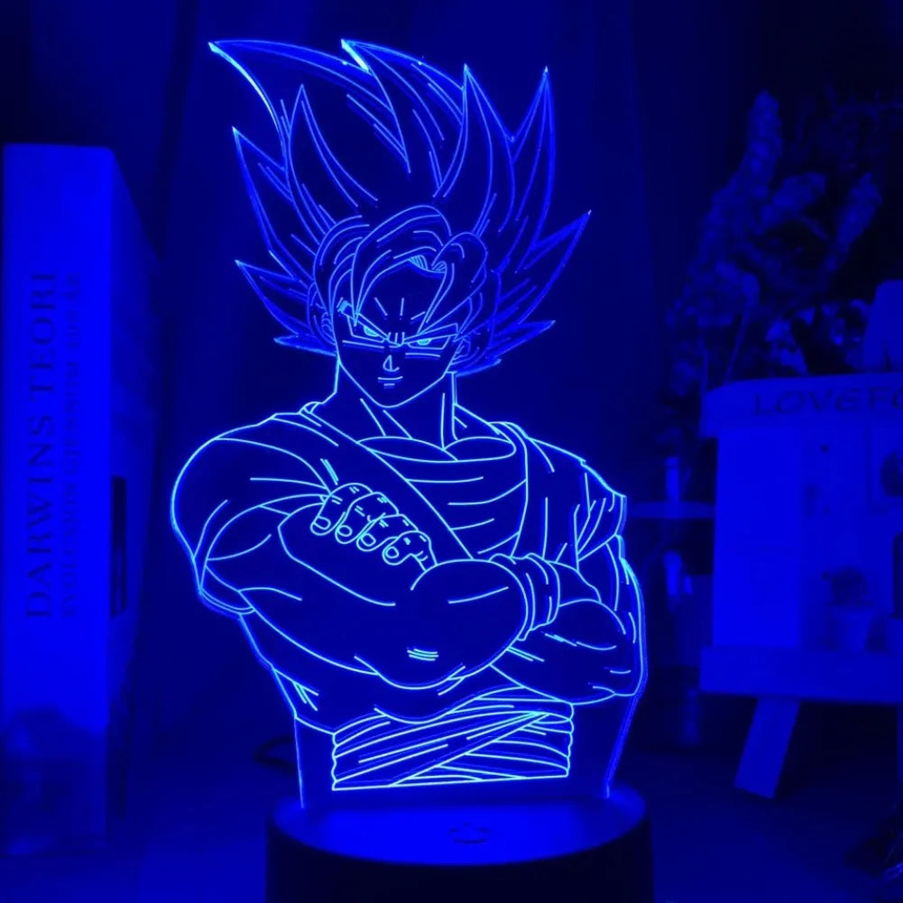 Lampe 3D Sangoku vue de face 