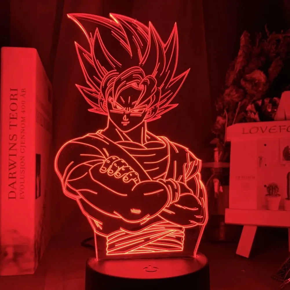 Lampe 3D Sangoku vue de face 