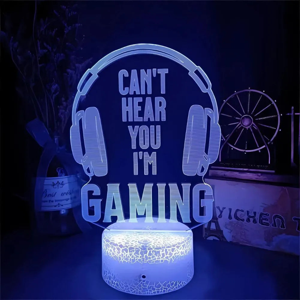 Lampe LED Casque Gaming