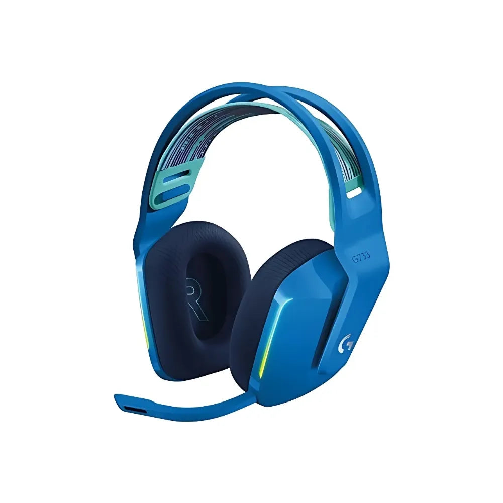 Casque gaming Logitech G733 LIGHTSPEED sans fil bleu