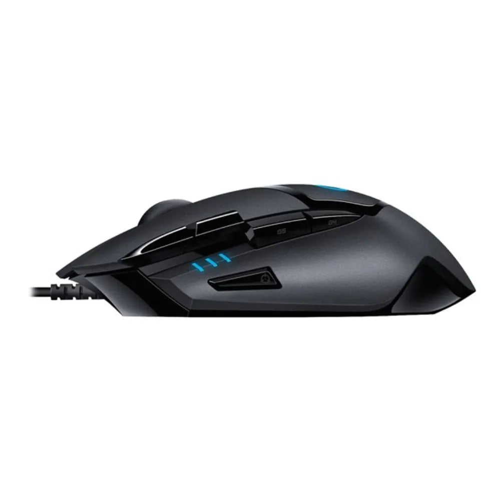 Souris filaire Logitech avec connectivité USB et latence minimale