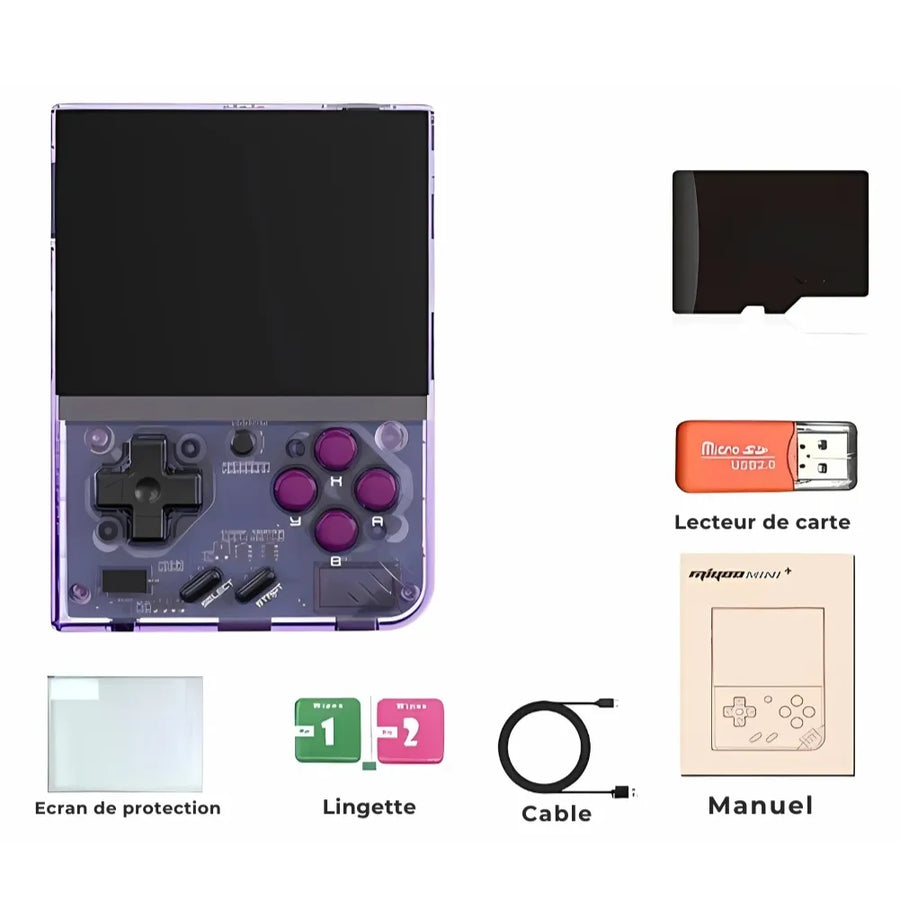 MIYOO Mini Plus, console de jeu portable rétrogaming, visuel principal