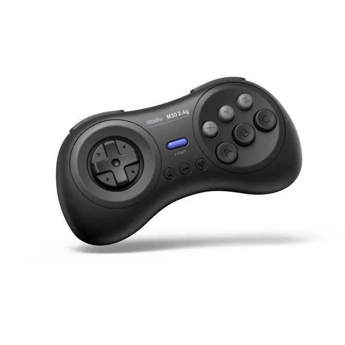 Modernized ergonomics and legendary D-pad — 8BitDo M30 2.4G Sega Genesis Controller – The Ultimate Wireless Retro Gaming