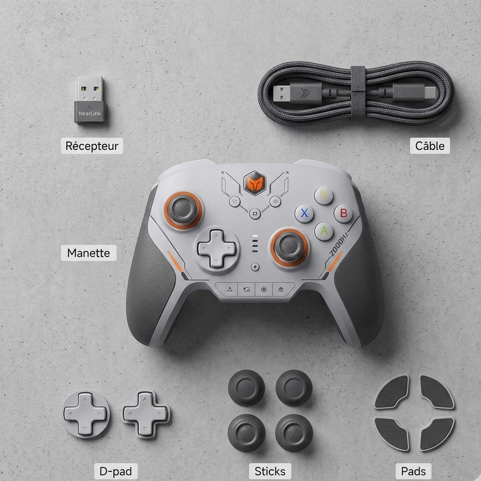 Manette BIGBIG WON Blitz 2 TMR : L'élite Gaming 2000Hz