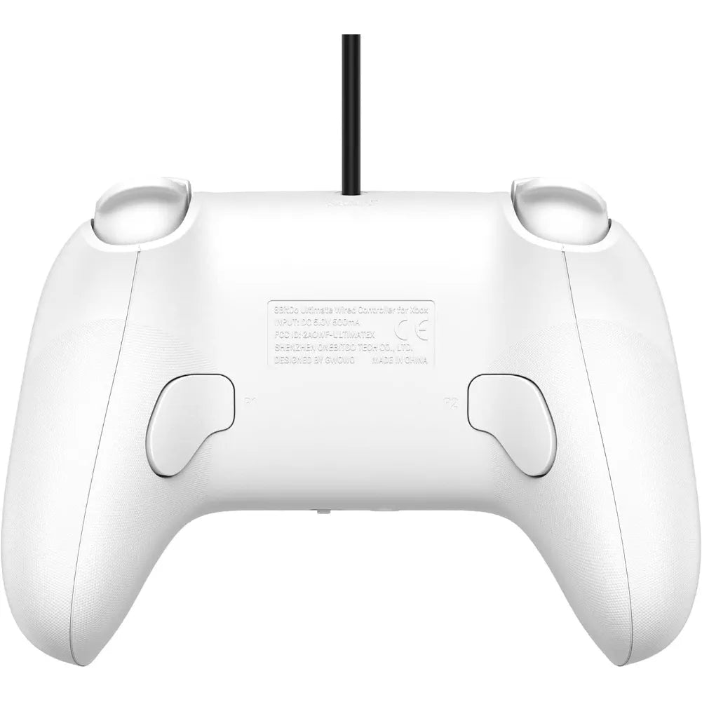 Gâchettes non linéaires pour un contrôle précis sur la 8BitDo Blanc