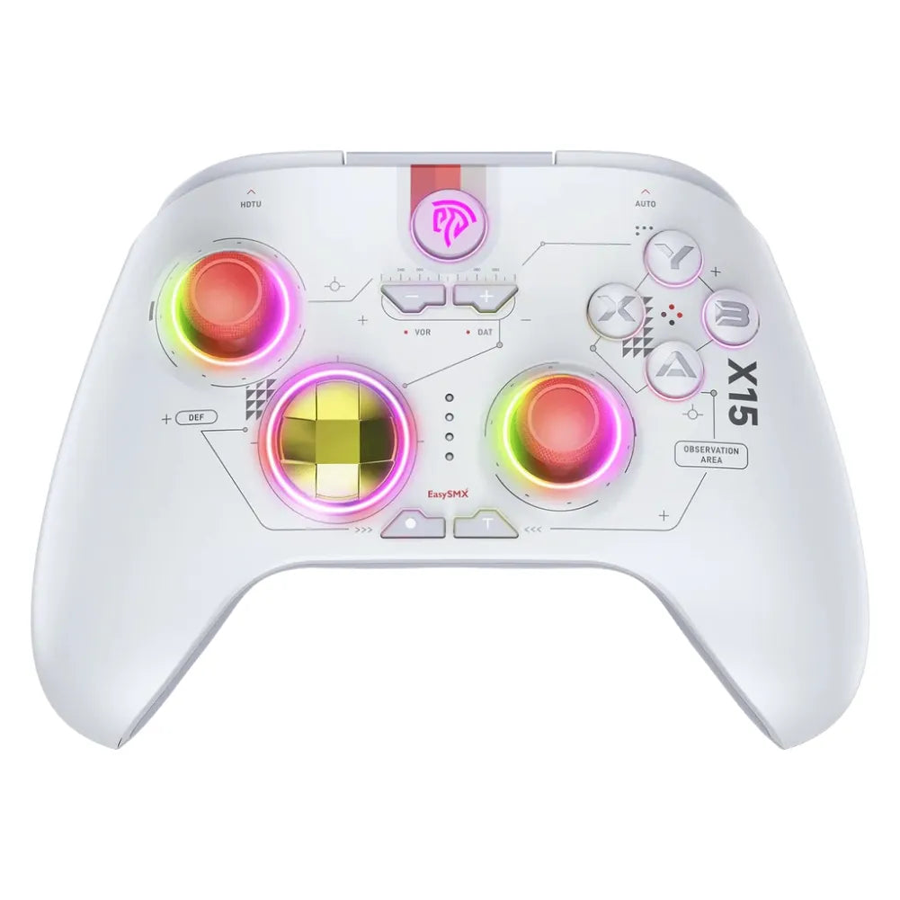 Manette EasySMX X15 avec éclairage RVB actif