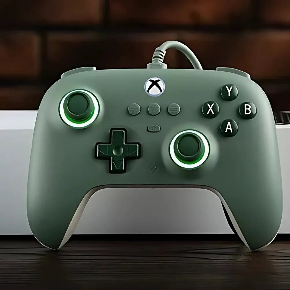 Manette 8BitDo Ultimate Xbox Hall connectée à une Xbox Series X