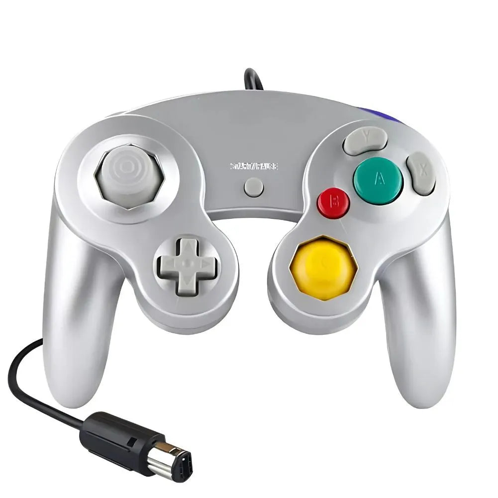 Manette GameCube de couleur gris